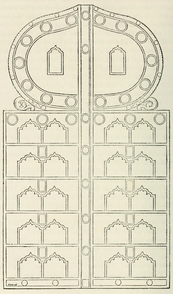 An illustration from Revue de l'art chrétien, 1857, leaf 174