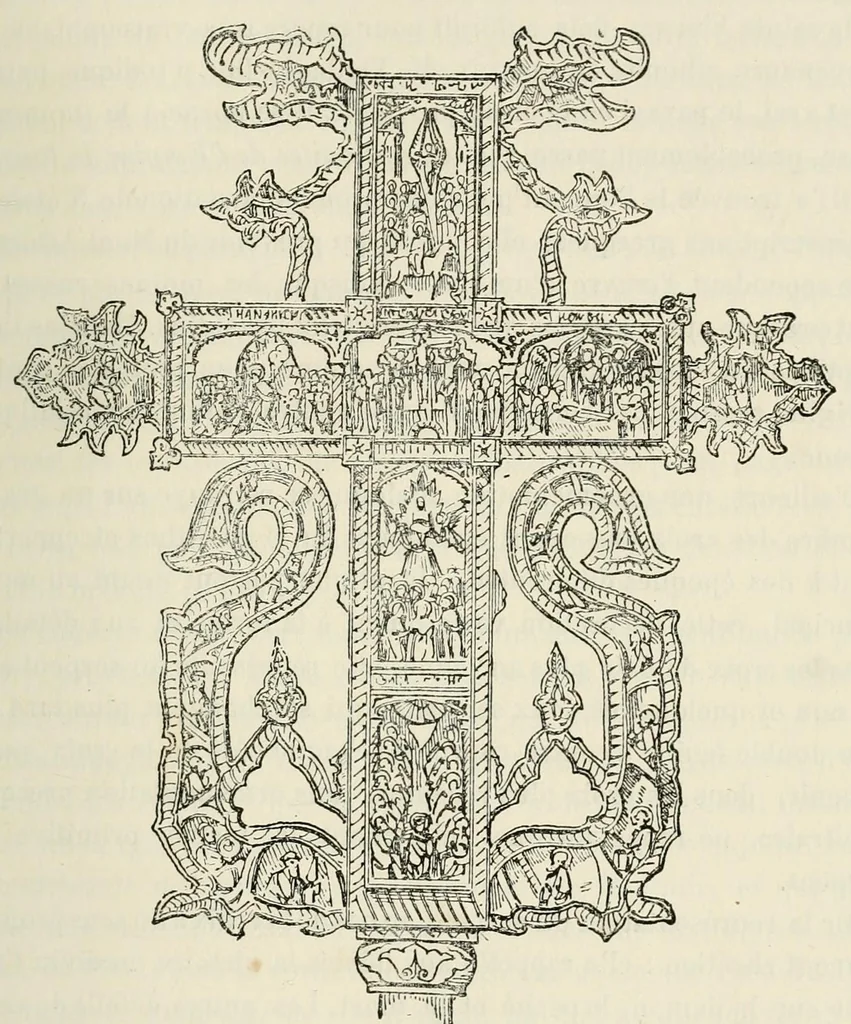 An illustration from Revue de l'art chrétien, 1857, leaf 175