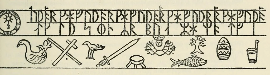 An illustration from Revue de l'art chrétien, 1857, leaf 31