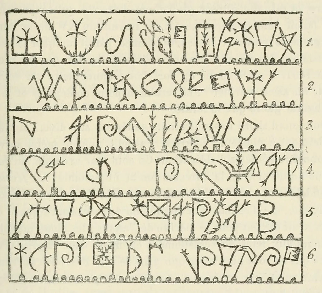 An illustration from Revue de l'art chrétien, 1857, leaf 377