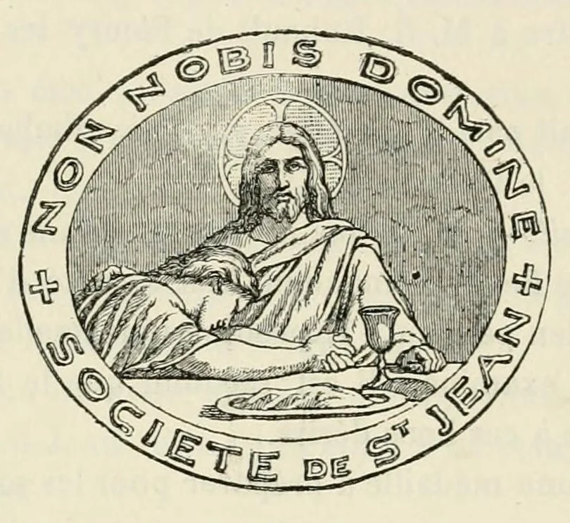 An illustration from Revue de l'art chrétien, 1857, leaf 493