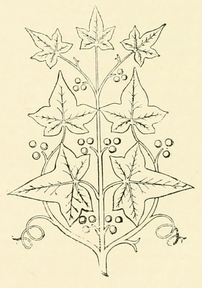 An illustration from Revue de l'art chrétien, 1857, leaf 182