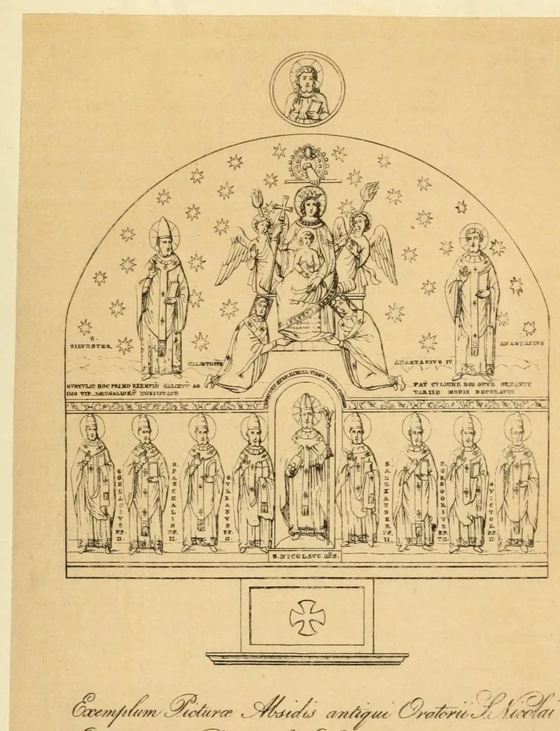 An illustration from Revue de l'art chrétien, 1857, leaf 225