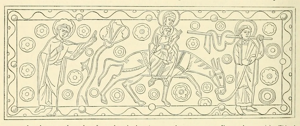 An illustration from Revue de l'art chrétien, 1857, leaf 390