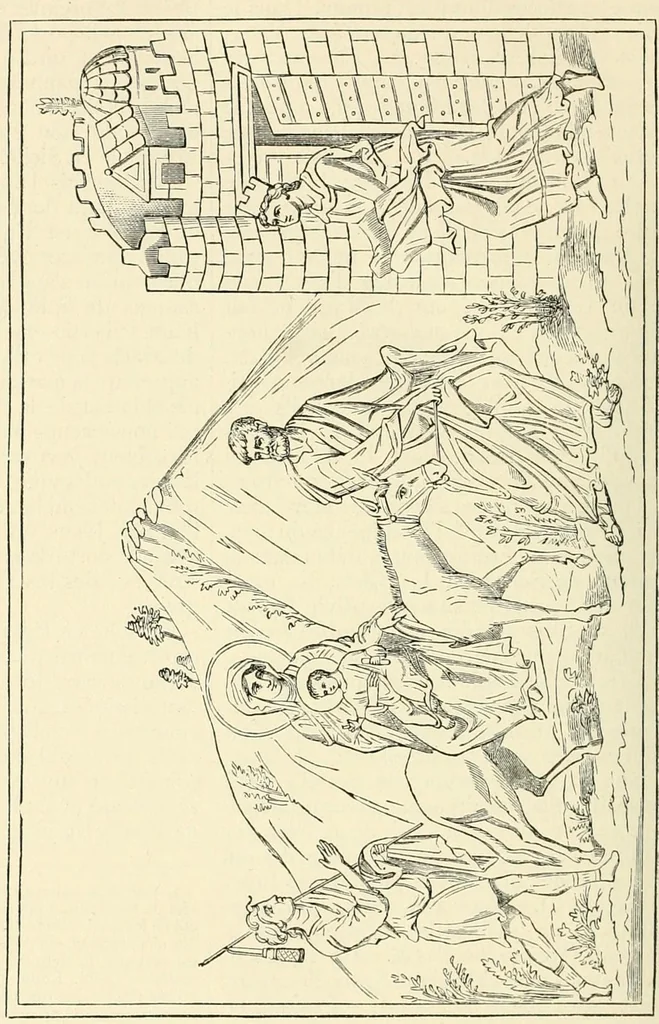An illustration from Revue de l'art chrétien, 1857, leaf 410