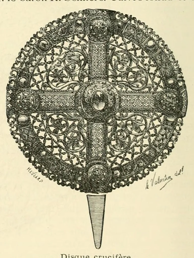 An illustration from Revue de l'art chrétien, 1857, leaf 420