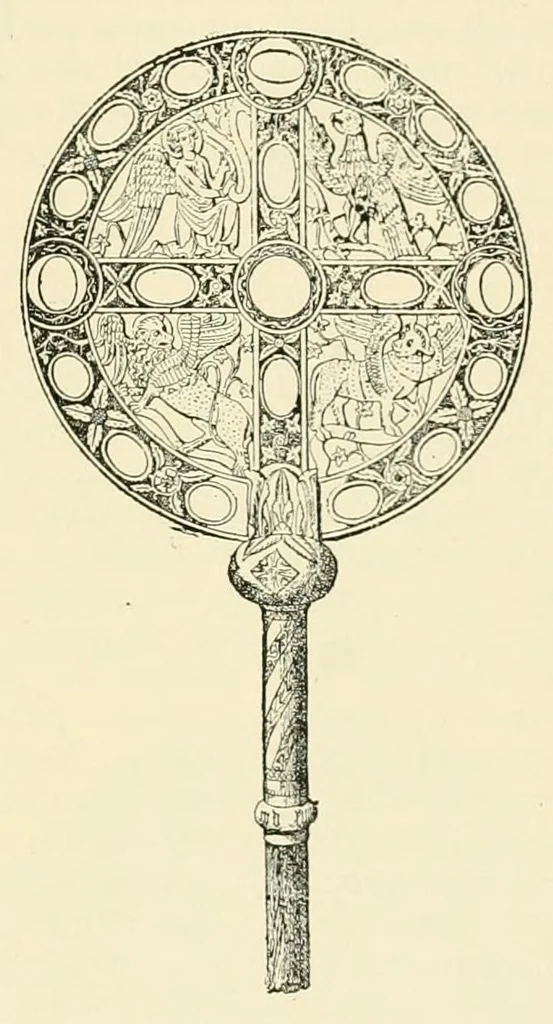 An illustration from Revue de l'art chrétien, 1857, leaf 425