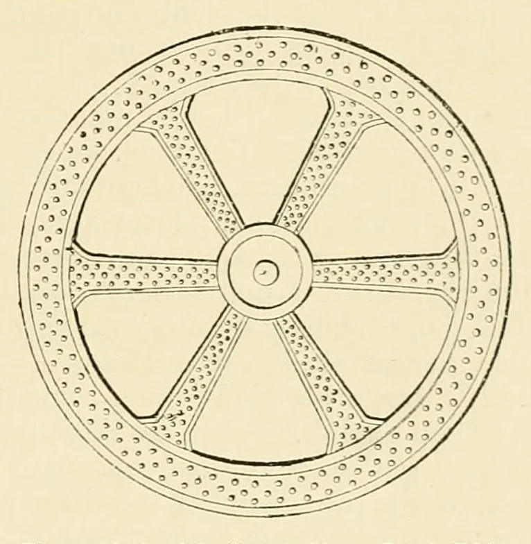 An illustration from Revue de l'art chrétien, 1857, leaf 573