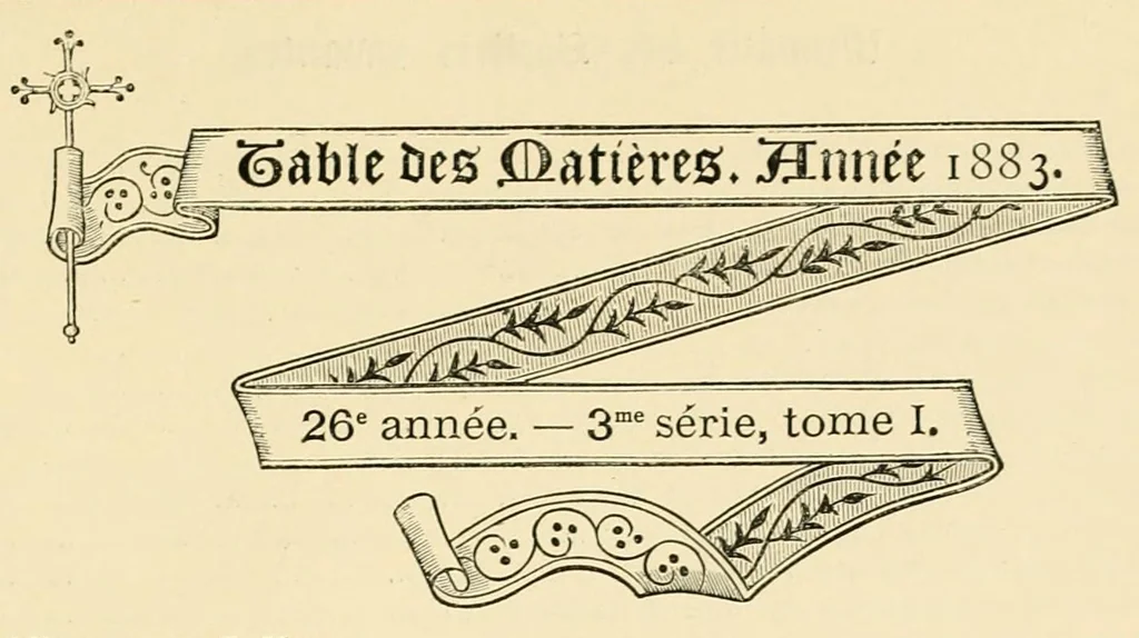 An illustration from Revue de l'art chrétien, 1857, leaf 693