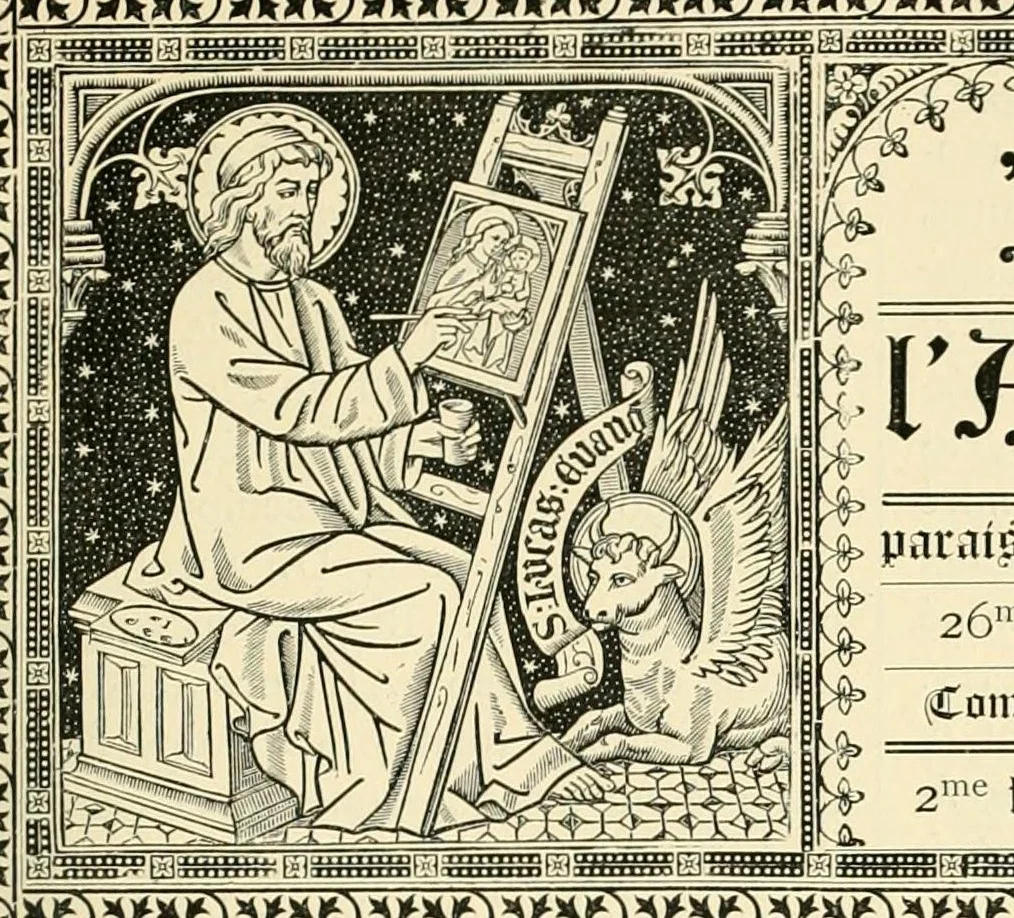 An illustration from Revue de l'art chrétien, 1857, leaf 157