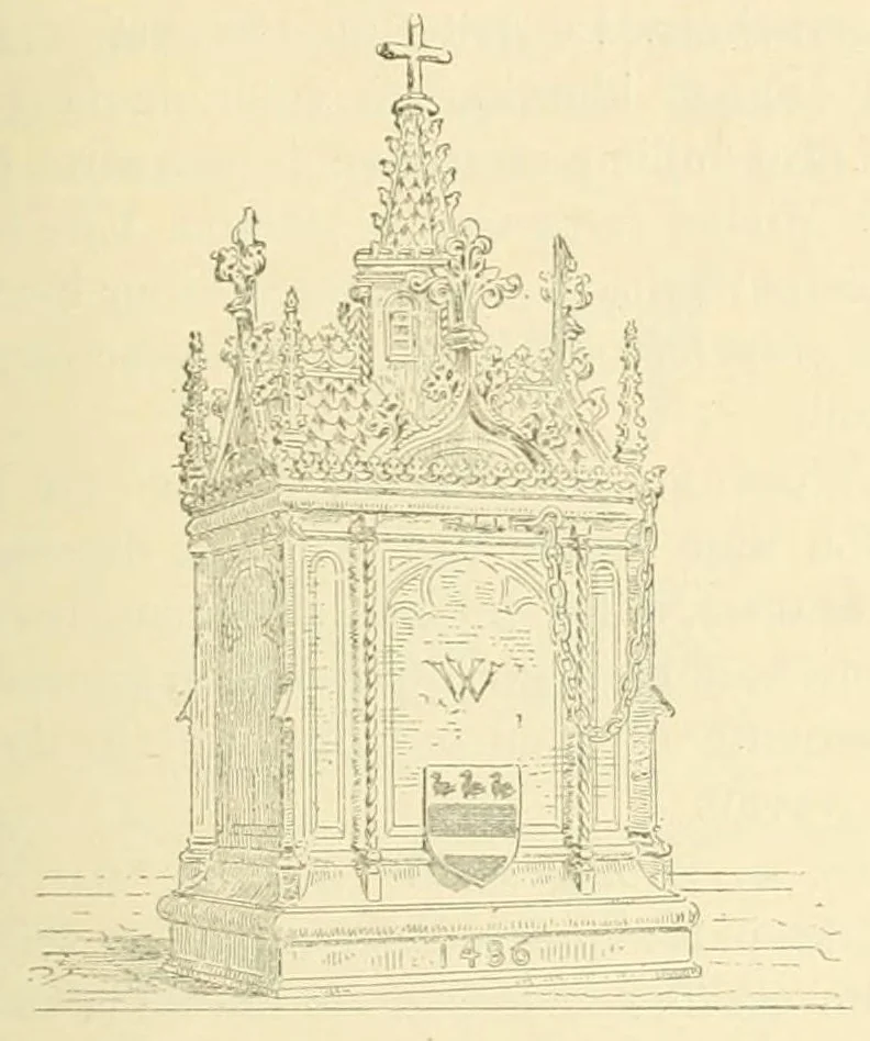 An illustration from Revue de l'art chrétien, 1857, leaf 173