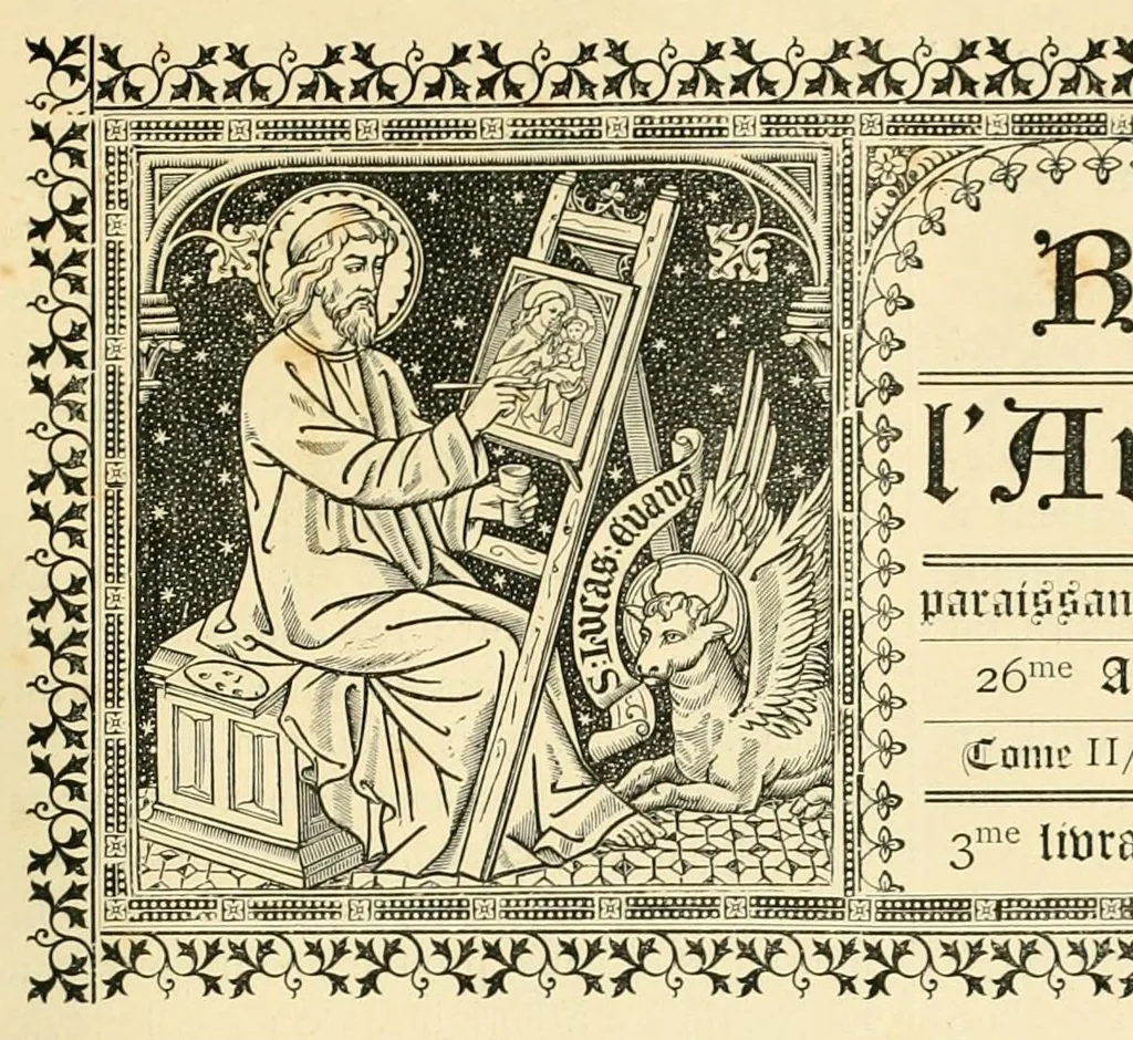 An illustration from Revue de l'art chrétien, 1857, leaf 293