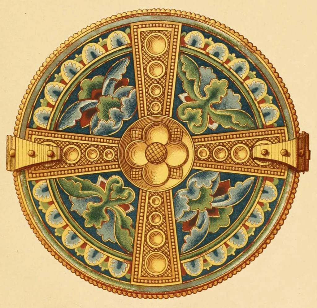 An illustration from Revue de l'art chrétien, 1857, leaf 521