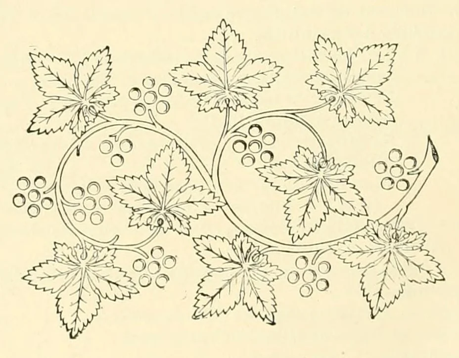 An illustration from Revue de l'art chrétien, 1857, leaf 584