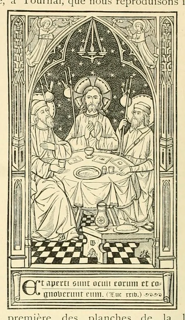 An illustration from Revue de l'art chrétien, 1857, leaf 130