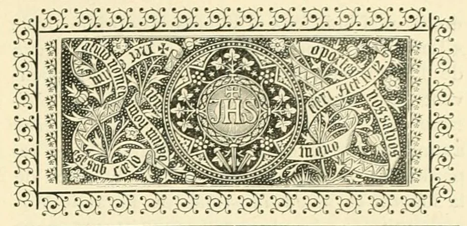 An illustration from Revue de l'art chrétien, 1857, leaf 259
