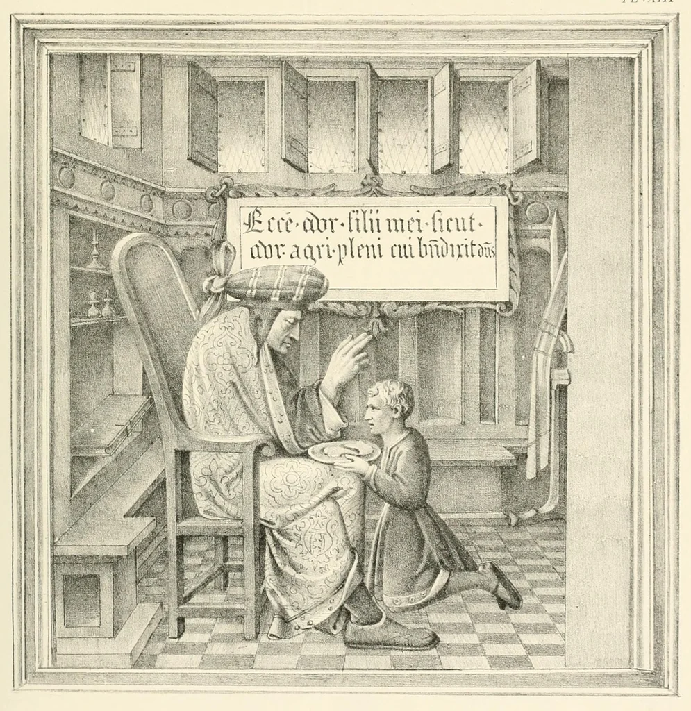 An illustration from Revue de l'art chrétien, 1857, leaf 321