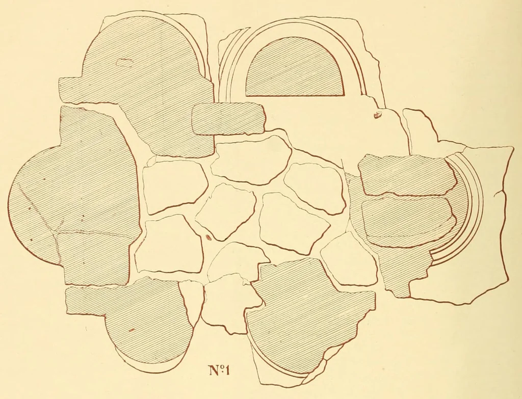An illustration from Revue de l'art chrétien, 1857, leaf 386