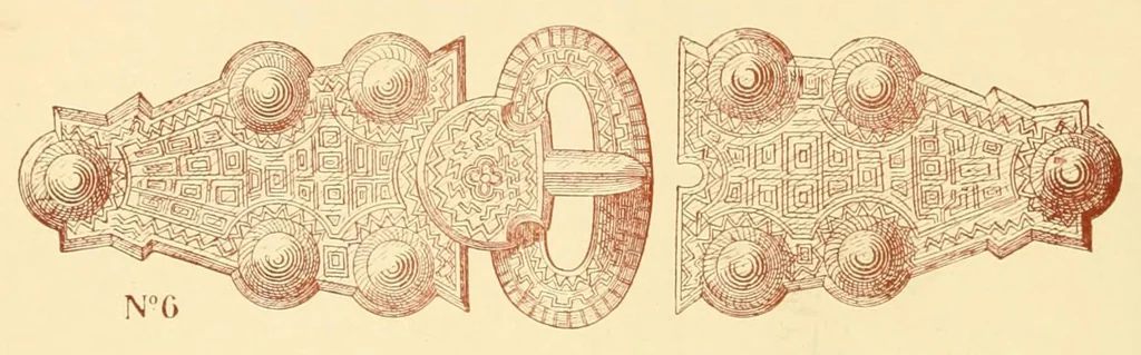 An illustration from Revue de l'art chrétien, 1857, leaf 390