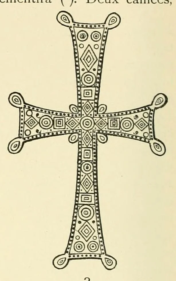An illustration from Revue de l'art chrétien, 1857, leaf 42