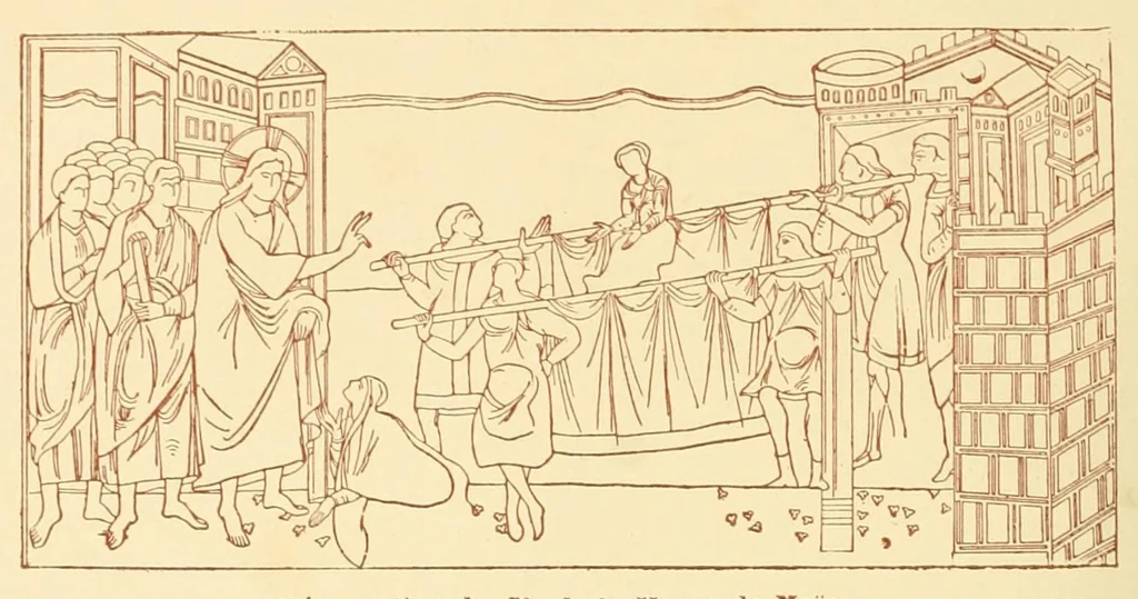 An illustration from Revue de l'art chrétien, 1857, leaf 424