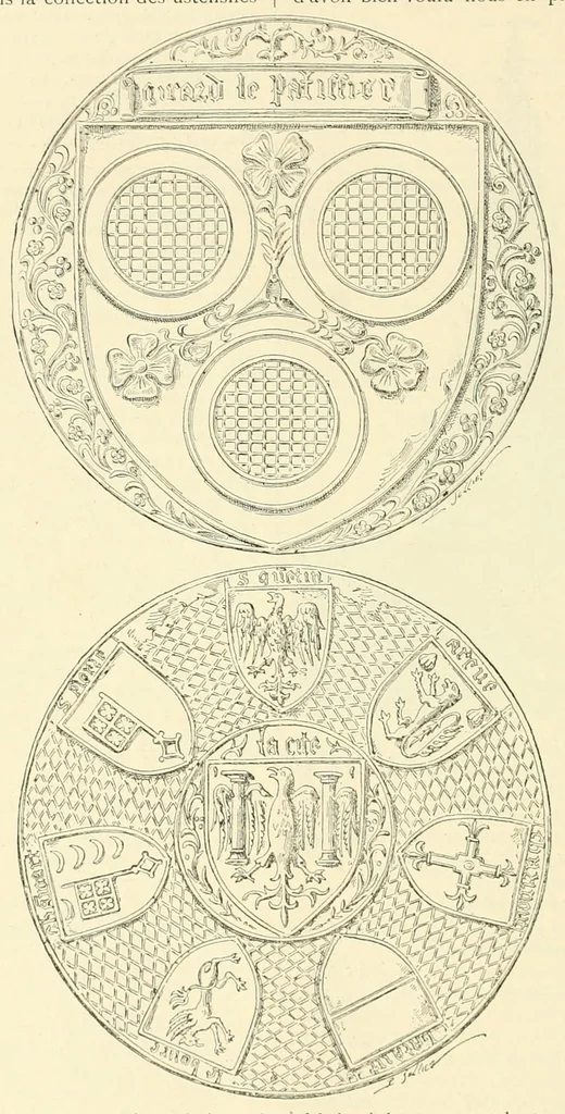 An illustration from Revue de l'art chrétien, 1857, leaf 430