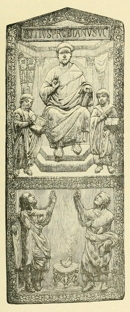 An illustration from Revue de l'art chrétien, 1857, leaf 47