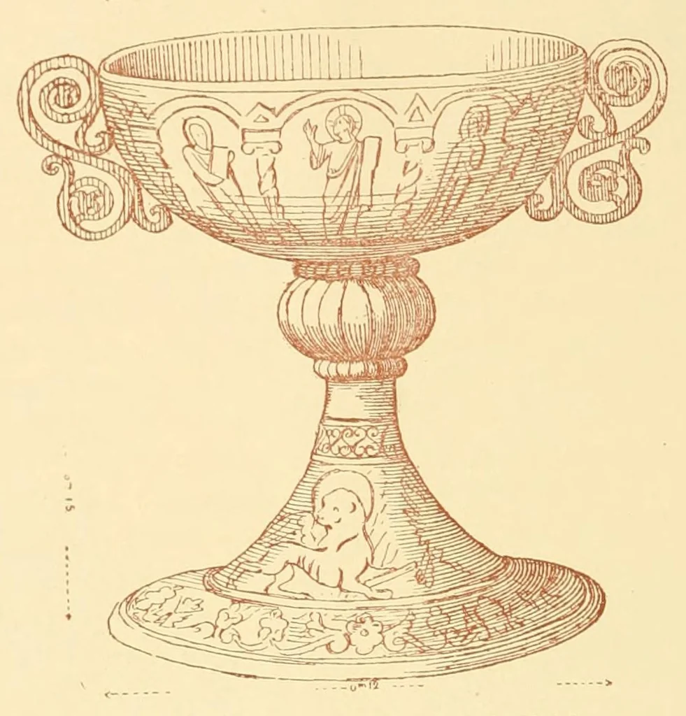 An illustration from Revue de l'art chrétien, 1857, leaf 488