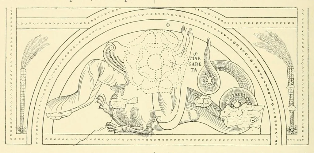 An illustration from Revue de l'art chrétien, 1857, leaf 502