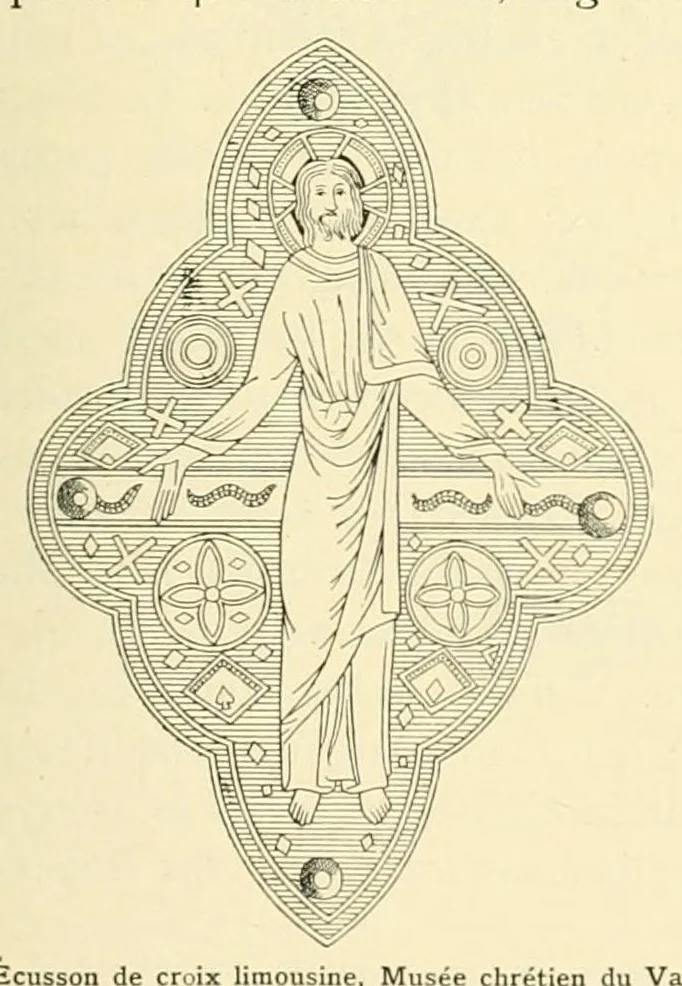 An illustration from Revue de l'art chrétien, 1857, leaf 523