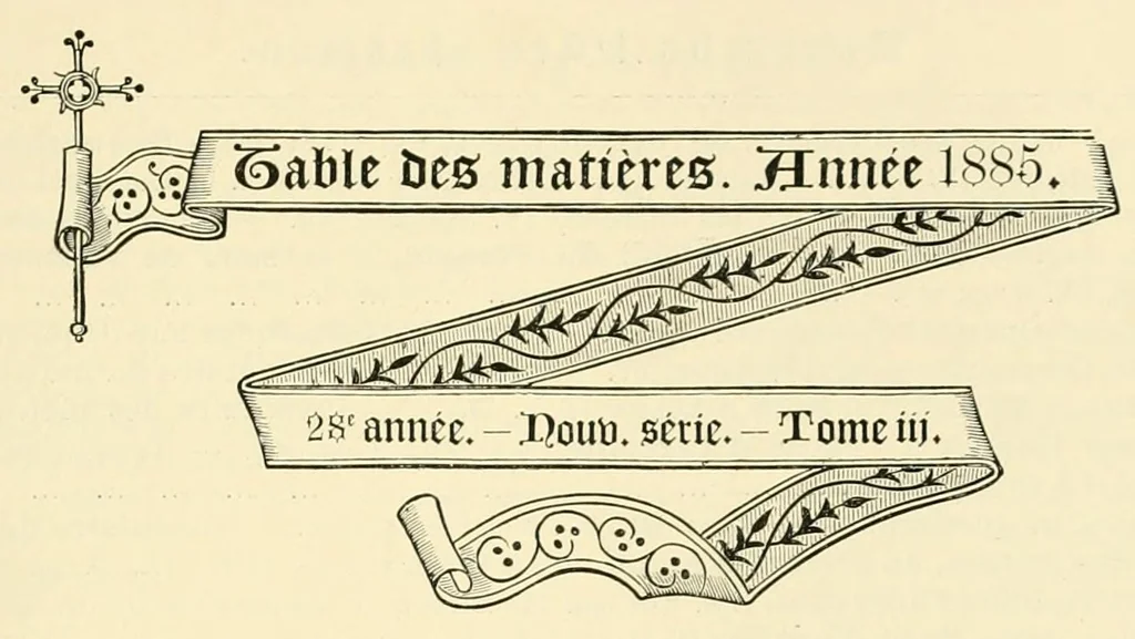 An illustration from Revue de l'art chrétien, 1857, leaf 619