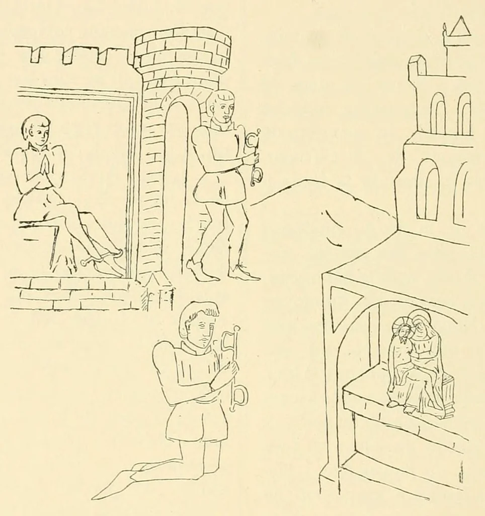 An illustration from Revue de l'art chrétien, 1857, leaf 96