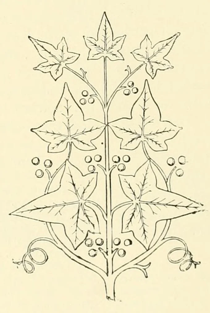 An illustration from Revue de l'art chrétien, 1857, leaf 104