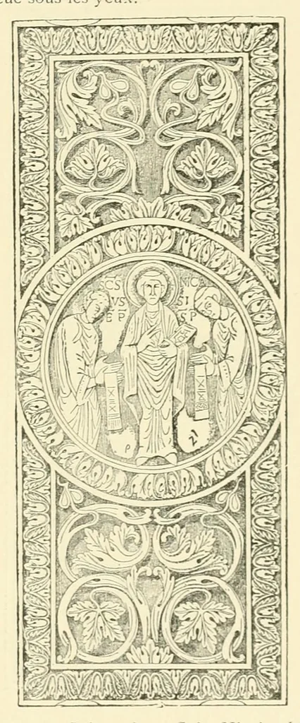 An illustration from Revue de l'art chrétien, 1857, leaf 147