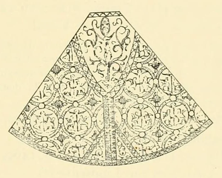 An illustration from Revue de l'art chrétien, 1857, leaf 209
