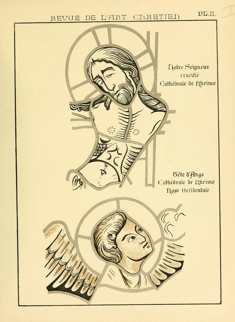 An illustration from Revue de l'art chrétien, 1857, leaf 331