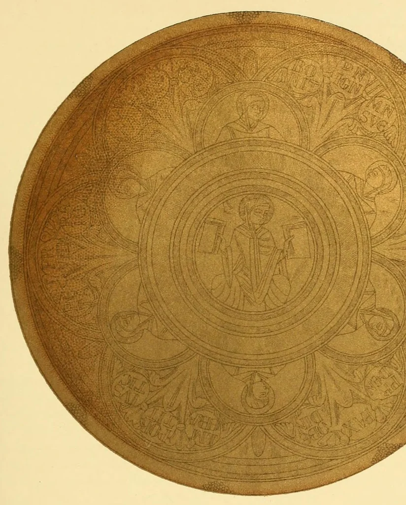 An illustration from Revue de l'art chrétien, 1857, leaf 371
