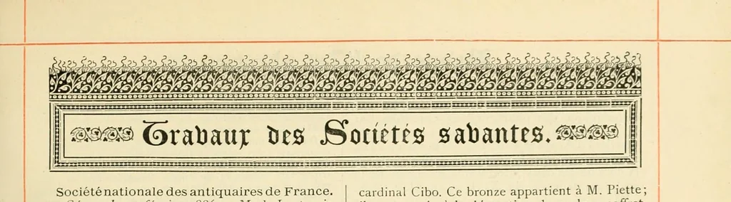 An illustration from Revue de l'art chrétien, 1857, leaf 407