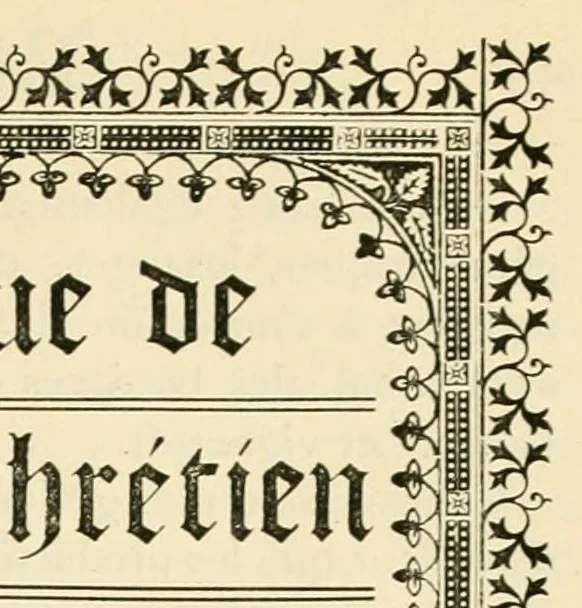 An illustration from Revue de l'art chrétien, 1857, leaf 479