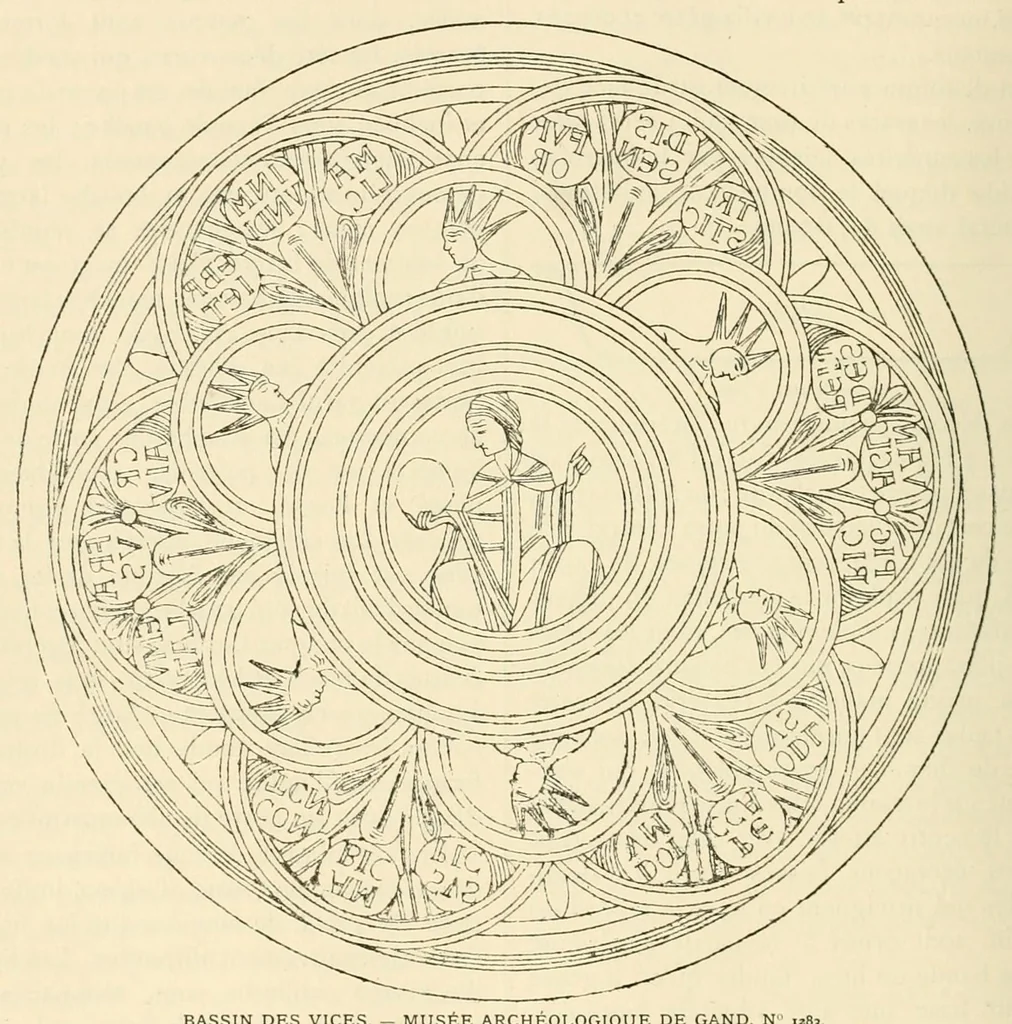 An illustration from Revue de l'art chrétien, 1857, leaf 492