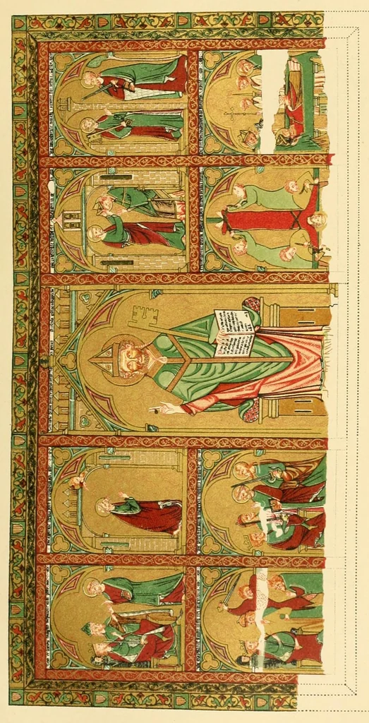 An illustration from Revue de l'art chrétien, 1857, leaf 173
