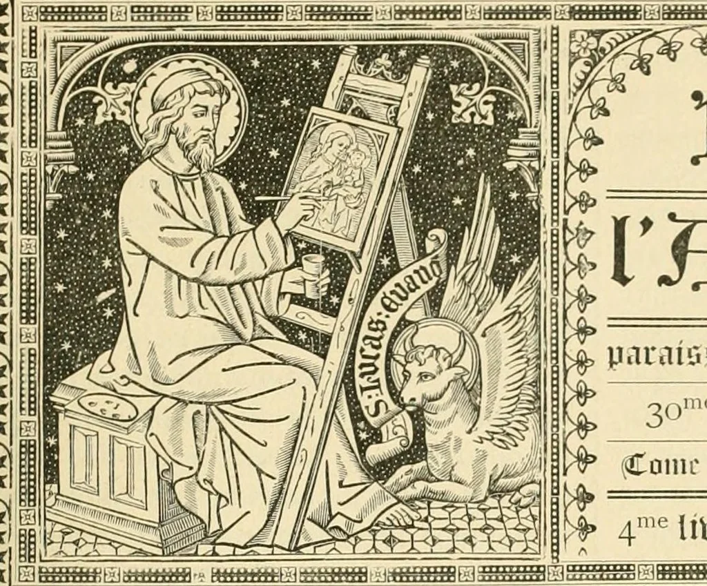 An illustration from Revue de l'art chrétien, 1857, leaf 437