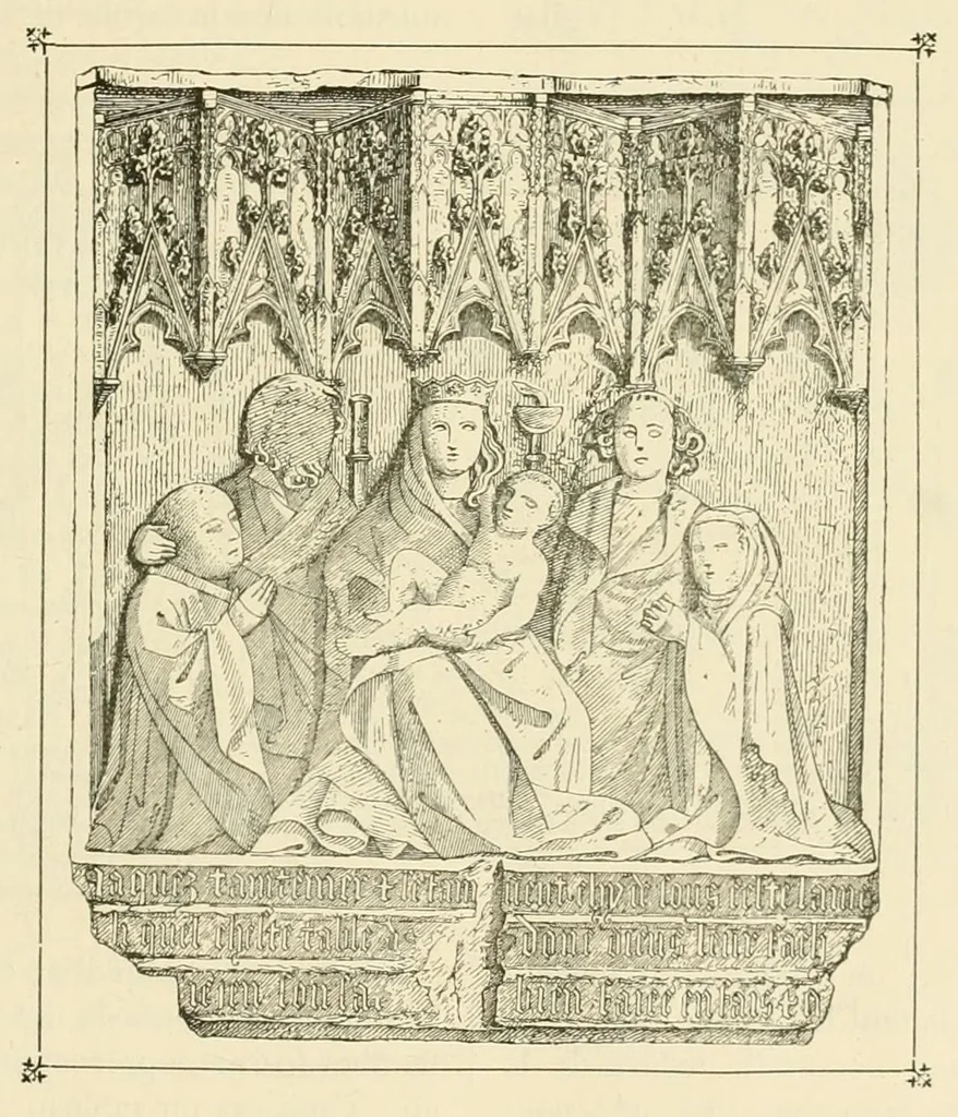 An illustration from Revue de l'art chrétien, 1857, leaf 49