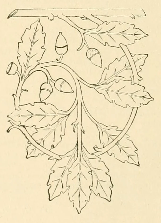 An illustration from Revue de l'art chrétien, 1857, leaf 582