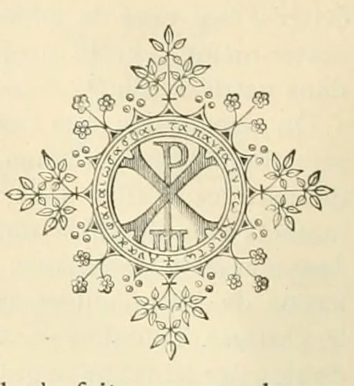 An illustration from Revue de l'art chrétien, 1857, leaf 92