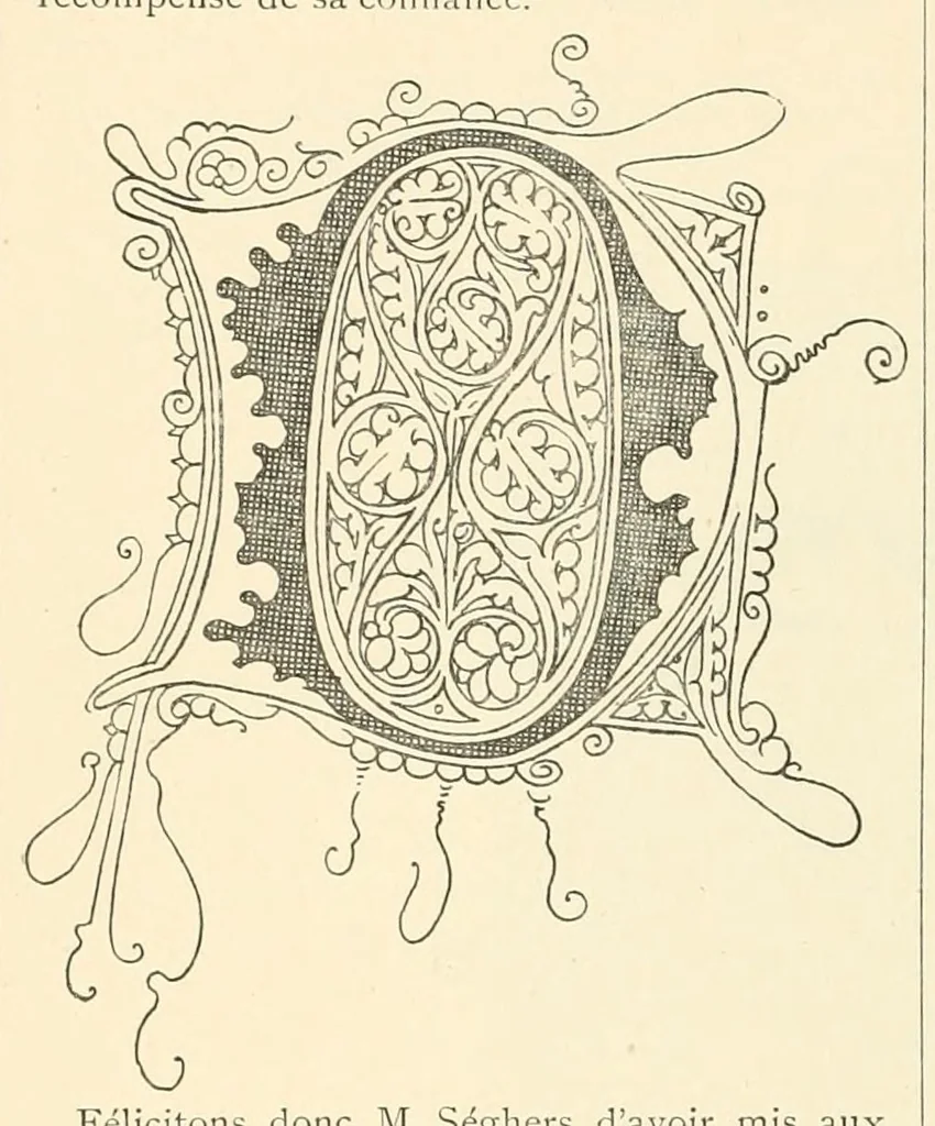 An illustration from Revue de l'art chrétien, 1857, leaf 144