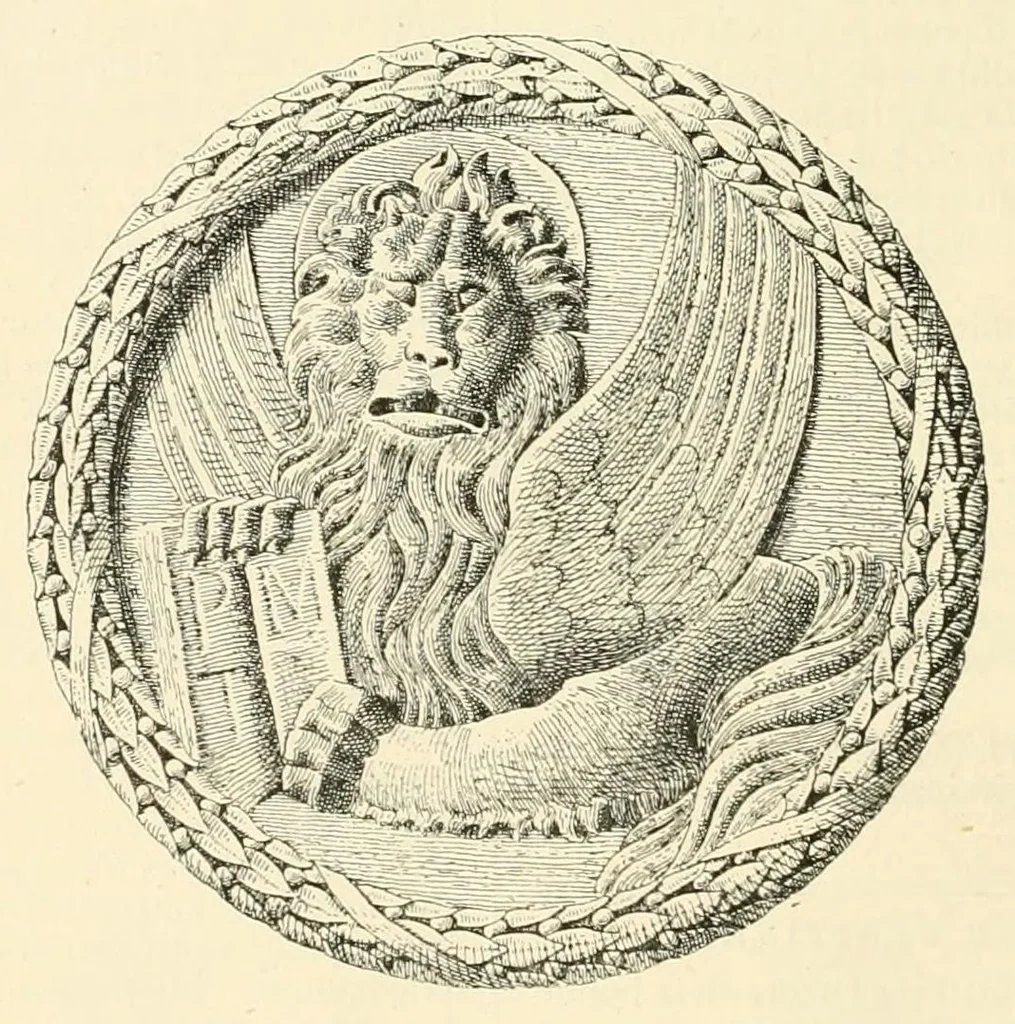 An illustration from Revue de l'art chrétien, 1857, leaf 284