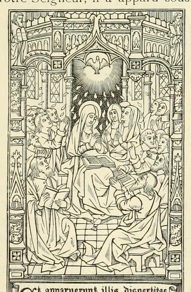 An illustration from Revue de l'art chrétien, 1857, leaf 367