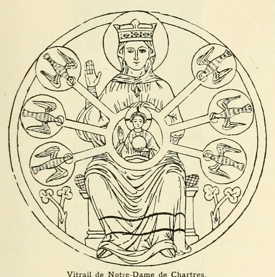 An illustration from Revue de l'art chrétien, 1857, leaf 369