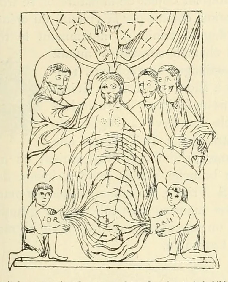 An illustration from Revue de l'art chrétien, 1857, leaf 371